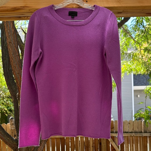 J. Crew Sweaters - J. Crew NWOT Collection 100% Italian Cashmere Purple Magenta Sweater medium